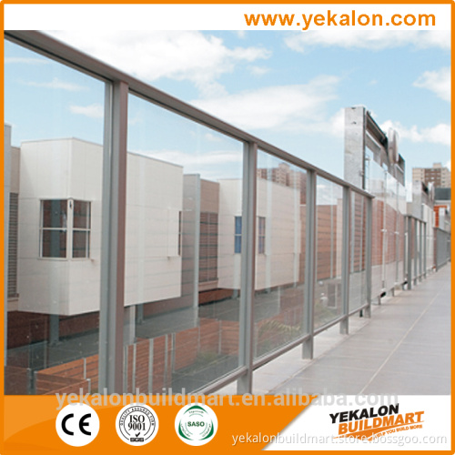 Fully frame aluminium stainless steel road handrail bracket